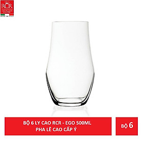 Mua Bộ 6 ly cao pha lê Ý RCR Ego 500ml