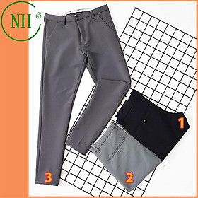 Quần tây nam CO GIÃN, quần âu form trẻ trung - NH Shop