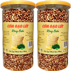 COMBO 2 HŨ CƠM GẠO LỨT RONG BIỂN THƠM NGON