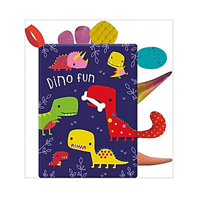 Dino Fun Cloth Book - Sách Vải Chủ Đề Về Khủng Long Vui Vẻ