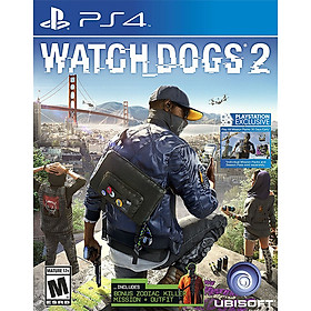 Mua Đĩa game Watch Dogs 2 cho PS4 - Hàng Nhập Khẩu