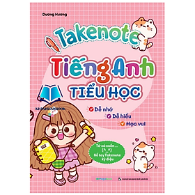 Sách - Takenote Tiếng Anh Tiểu Học (Gáy lò xo) (MG)