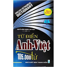 Hình ảnh Sách - Từ Điển Anh - Việt (105000 Từ)