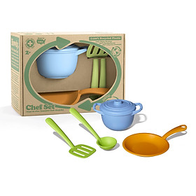 Bộ Đồ Chơi Đồ Dùng Cho Đầu Bếp Green Toys Cho Bé Từ 2 Tuổi