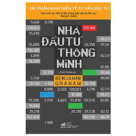 Hình ảnh Nhà Đầu Tư Thông Minh (Tái Bản 2020) Tặng bookmark Vadata