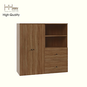 Mua  Happy Home Furniture  SCANDINA  Tủ quần áo 2 cánh mở - 2 ngăn kéo  120cm x 42cm x 120cm ( DxRxC)  TCM_094