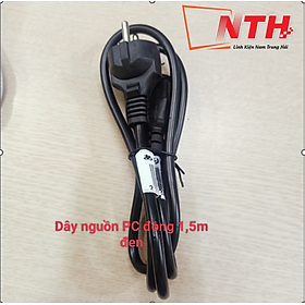 Dây cáp nguồn PC máy tính 1M5loại tốt sợi to