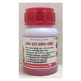 Mua Phân Bón Lá QT04 Lân Đỏ Đậm Đặc  Kích Thích Ra Rễ  Bật Chồi Cực Mạnh  Giải Độc Hữu Cơ  Giải Độc Thuốc BVTV  Thể Tích: 100ml