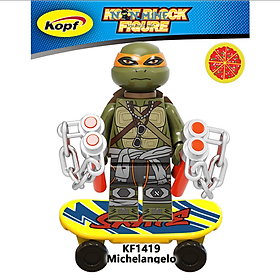 Minifigures Ninja Rùa Lắp Ráp Mô Hình Nhân Vận Kopf KF6125