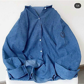 Mua Áo Khoác Sơmi Nhung Tăm Form Rộng Unisex Siêu Dễ Thương, ÁO KHOÁC SƠ MI NHUNG GÂN Y HÌNH FORM RỘNG UNISEX NAM NỮ COUPLE ĐỀU MẶC ĐƯỢC, Áo khoác Sơ Mua Áo Khoác Sơmi Nhung Tăm Form Rộng Unisex Siêu Dễ Thương, Áo Khoác Sơ Mi Nhung Gân Y Hình Form Rộng Unisex Nam Nữ Couple Đều Mặc Được, Áo Khoác Sơ