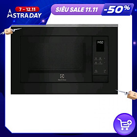 Lò Vi Sóng Âm Tủ Kết Hợp Nướng Electrolux EMSB25XG (25L)-HÀNG CHÍNH HÃNG