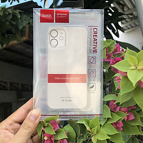 Ốp Lưng Silicon TPU Hoco Dành Cho iPhone 12 Mini, iPhone 12 Pro , iPhone 12 Pro Max - Hàng Chính Hãng