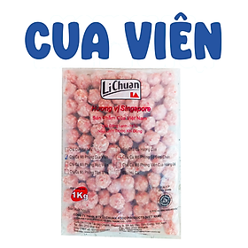 Surimi Mô Phỏng Cua Viên 100 Viên Gói 1kg - Hàng phân phối