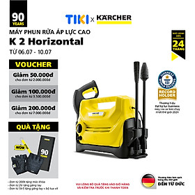 Máy Phun Rửa Áp Lực Cao Karcher K2 Horizontal