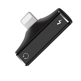 Bộ Chuyển Đổi Cổng Âm Thanh Tai Nghe 2 Trong 1 Cho Điện Thoại iPhone XS/XS Max/XR/X/8/8 Plus/7/7 Plus