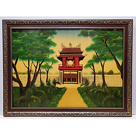 Mua Tranh sơn mài - Văn miếu- Quốc tử giám
