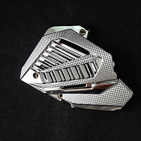 Ốp Quạt Gió Dành Cho Vario 2015 - 2019, AirBlade 2016 - 2019 Xi Inox MS1838 - Tặng Thêm 1 Pin AAA Maxell