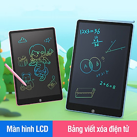 Bảng vẽ đa sắc tự xoá thông minh, kích thước 16 inch nhiều màu lựa chọn