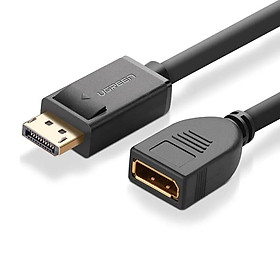 Mua Cáp DP DisplayPort nối dài 1M Màu Đen Ugreen 104GK10226DP Hàng chính hãng