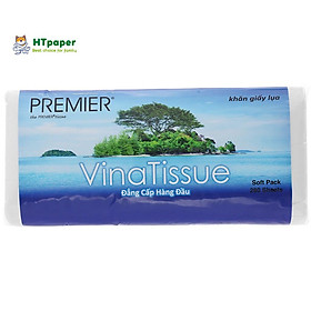 Mua Khăn Giấy Lụa  Khăn Giấy Rút PREMIER Vinatissue 2 lớp cao cấp x 280 tờ