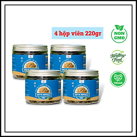 Natto viên tía tô combo 4 hộp viên 220g