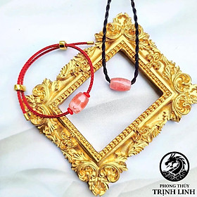 VÒNG TAY LU THỐNG ĐÁ ĐÀO HOA