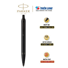 Bút bi cao cấp Parker IM Achromatic X-Matte Black BT TB-2127896 - Thép không gỉ