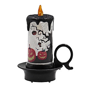 Battery Operated Novelty Candle Colorful LED Tea Lights Candle for Halloween