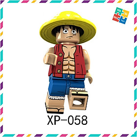Minifigures One Piece Lắp Ráp Mô Hình Nhân Vật Hoạt Hình Luffy Truyện Tranh Nami Usopp KT1088