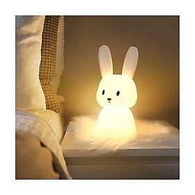 1pc Trẻ em trong hình con thỏ với 7 thay đổi ánh sáng Tapcharting usbfunct
