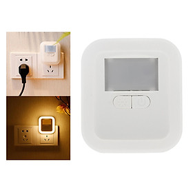 LED Light Control Sensor Smart Home Night Plug-in Light Wall Night Lamp