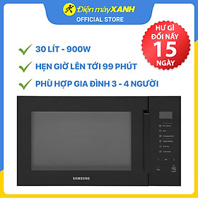 Mua Lò vi sóng có nướng Samsung MG30T5018CK/SV 30 lít - Hàng chính hãng