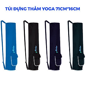 Túi đựng thảm yoga dành cho thảm kích thước lớn (Đến 190cm)	- Giao màu ngẫu nhiên
