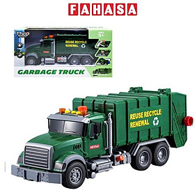 Đồ Chơi Mô Hình Xe Rác Có Đèn Và Âm Thanh - Vecto VT53P-2