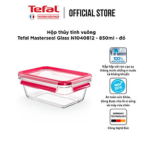 Mua Hộp bảo quản thực phẩm thủy tinh Tefal Masterseal Glass 850ml - Hàng chính hãng