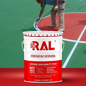 Mua Sơn sân thể thao 2IN1 (Lót+phủ) RAL SPORT 2IN1 - 5KG