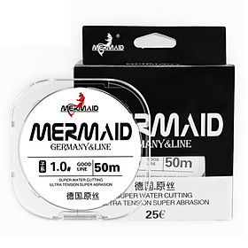 Dây Cước Câu Cá Shanghai Mermaid 2.0 (50m)