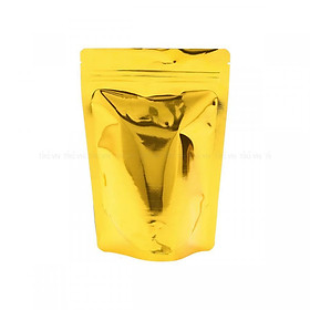 Túi zip màu Gold  đáy đứng màng ghép MPET  (1kg)