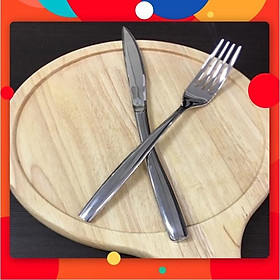 Bộ Dao Nĩa ăn bít tết, inox cao cấp sáng bóng, tinh tế, thiết kế sang trọng
