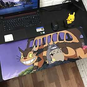 Mua Miếng Lót Chuột  Bàn Di Chuột  mouse pad anime Totoro cỡ lớn (80x30x0.3) - Hàng chính hãng / Hàng nhập khẩu