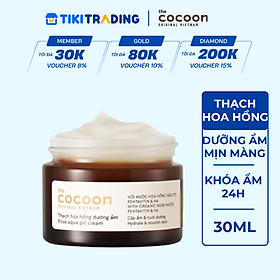 Thạch hoa hồng dưỡng ẩm Cocoon 30ml