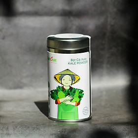 Bột cải xoăn kale sấy lạnh hỗ trợ giảm cân thải độc Dalahouse - lon 150g