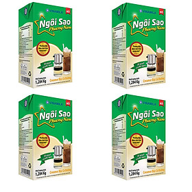 COMPO 4 HỘP CREAMER ĐẶC NGÔI SAO PHƯƠNG NAM XANH LÁ - HỘP GIẤY 1284G