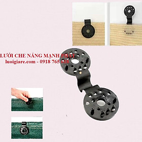 Mua COMBO 50 kẹp căng lưới che nắng  kẹp căng bạt màu đen siêu tiện dụng không cần may viền