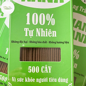 Nhang xanh trầm hương phổ thông - Hộp 500 gram