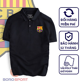 Áo Polo Boro Sport Chất Liệu Vải Poly Thái Giữ Form Thiết Kế Thời Trang Năng Động Barcelona