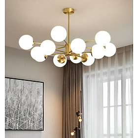 Mua Đèn chùm ATLAS cao cấp 12 bóng hiện đại trang trí nội thất sang trọng - Kèm bóng LED chuyên dụng.