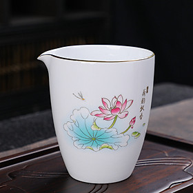 Mua Tống Trà Bằng Sứ Cảnh Đức Trấn  Sứ Bạch Định Thấu Quang Dung Tích 230 ml