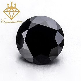 Hình ảnh Kim cương nhân tạo Moissanite Round Black (4-7ly)