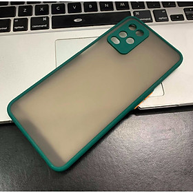 Ốp lưng trong nhám viền màu chống sốc cho Realme 8/ 8 Pro - Hàng Nhập Khẩu